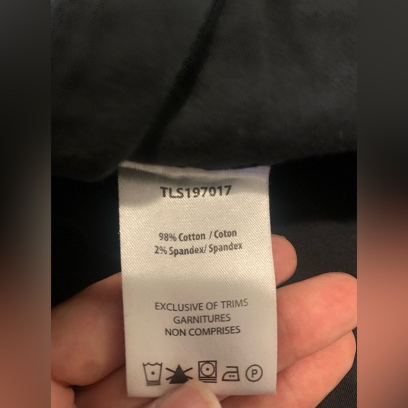 Triple Five Soul Black Cotton Zip Detail Overalls - XS - Picture 12 of 15